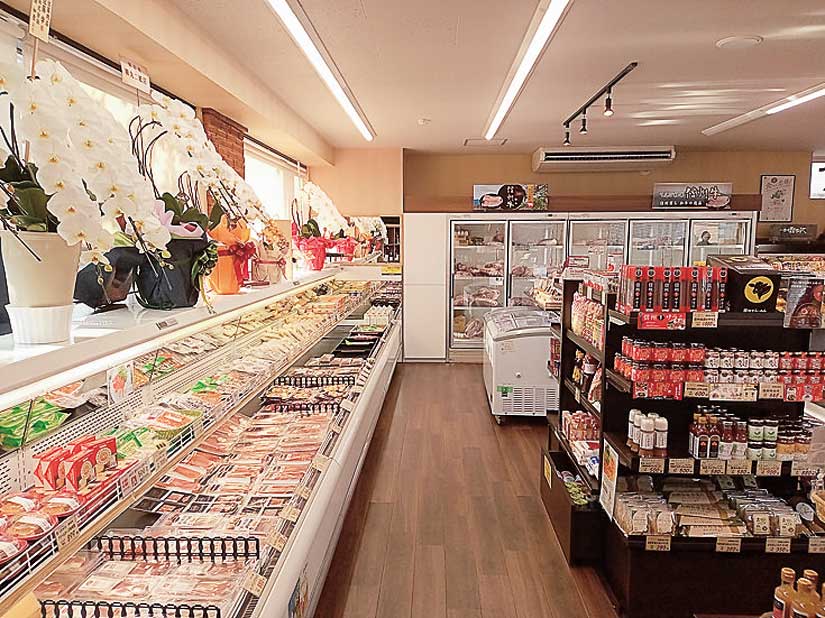 軽井沢 佐藤肉店 店内