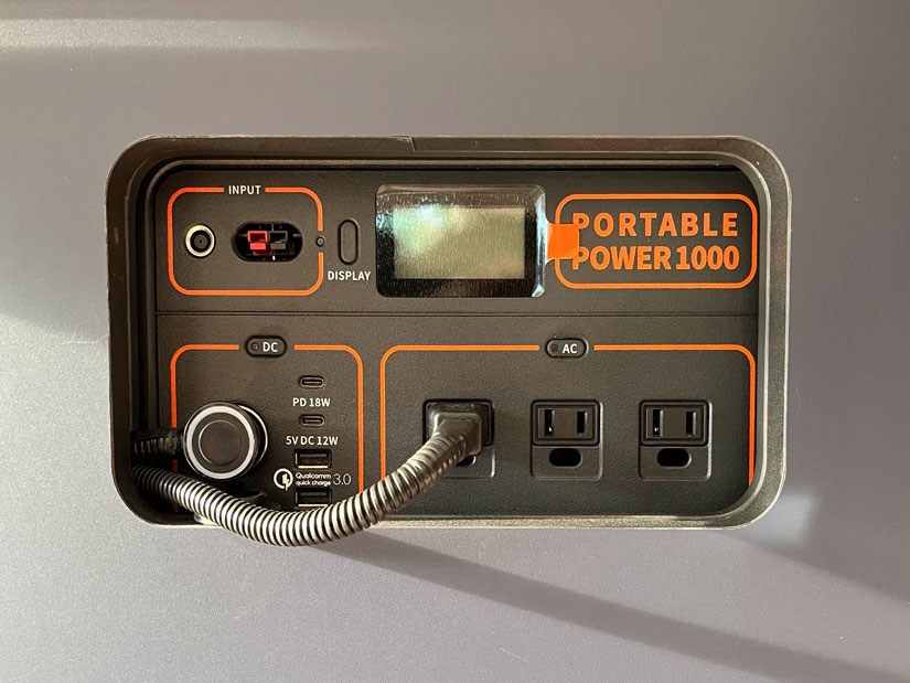 「ワンピングエース」のレンタカー 電源