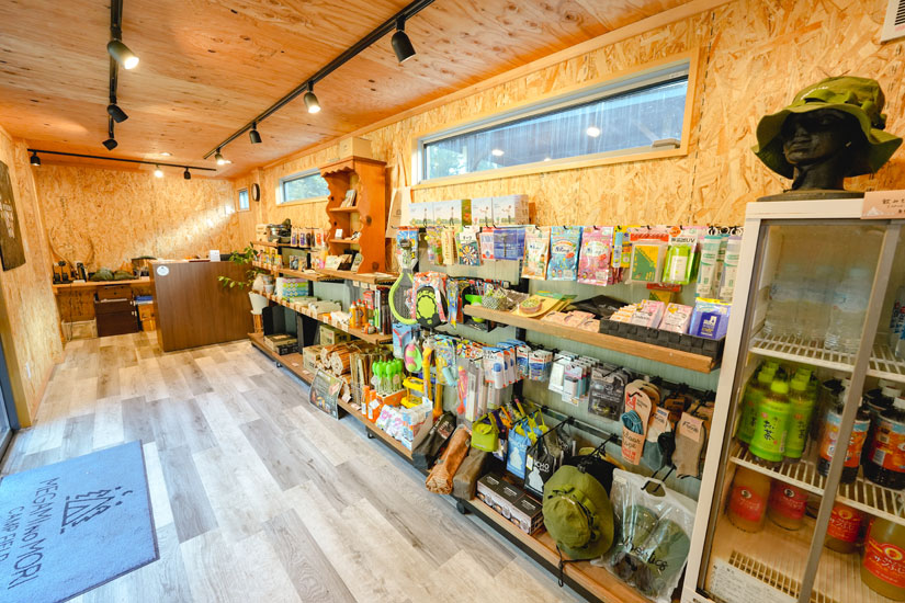 女神の森キャンプ場 売店