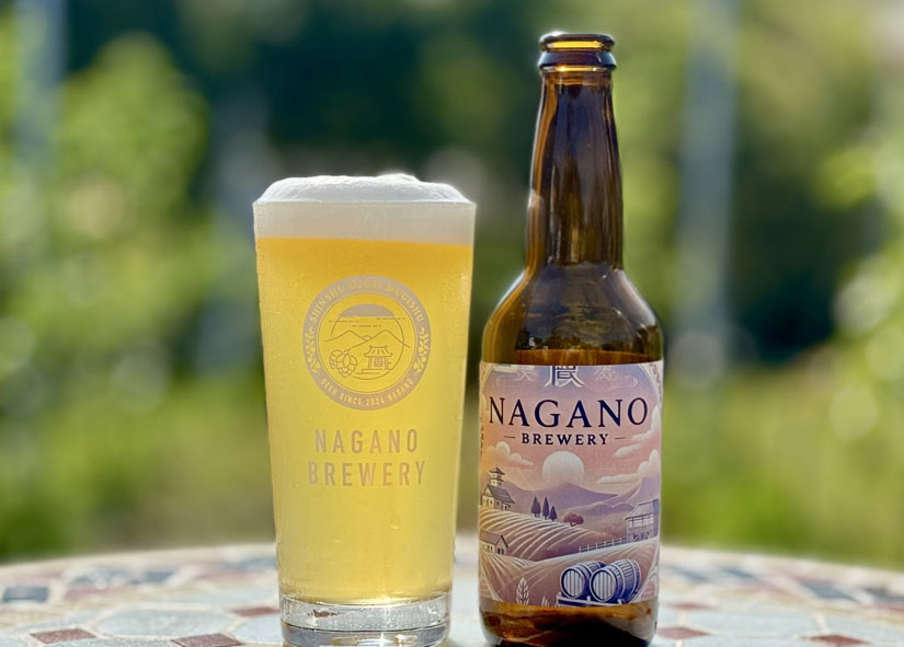 長野ブルワリーのクラフトビール「門出」