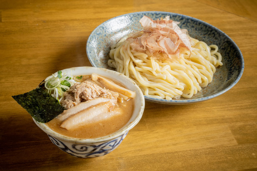 清麺 常藤の「梅かつおつけ麺」