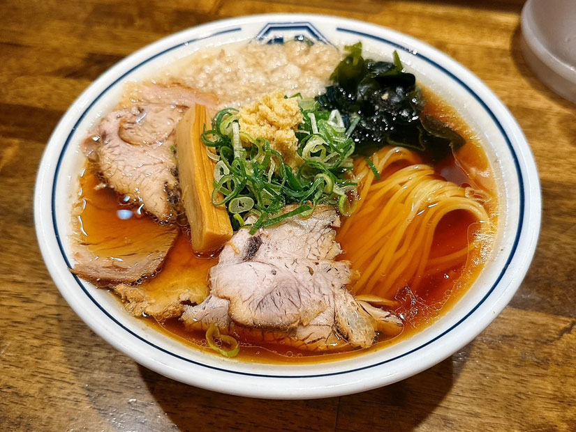 元祖 背脂生姜醤油ラーメン「元祖 背脂生姜醤油ラーメン」