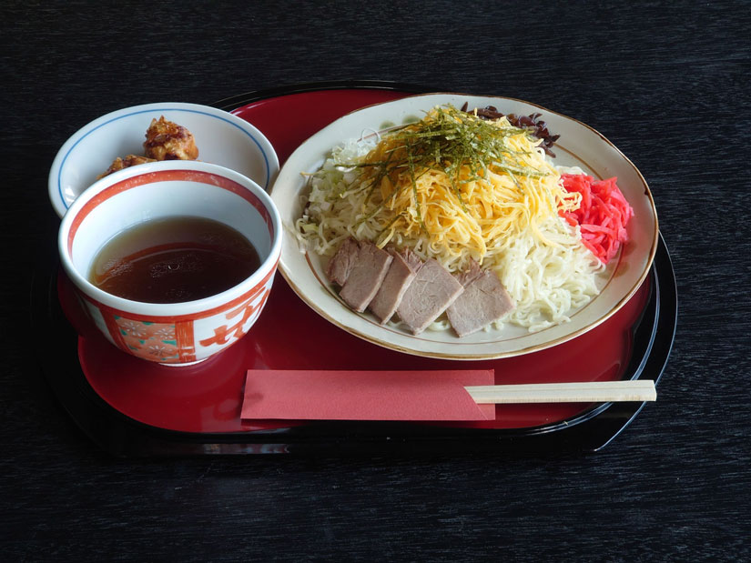 日照庵のつけ麺