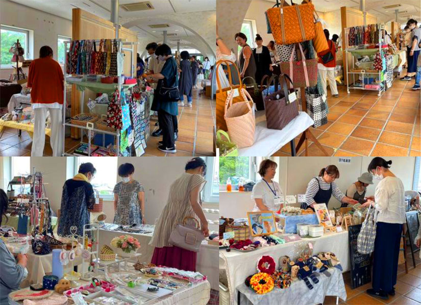「ハンドメイドフェスタinながの」のイベントの様子