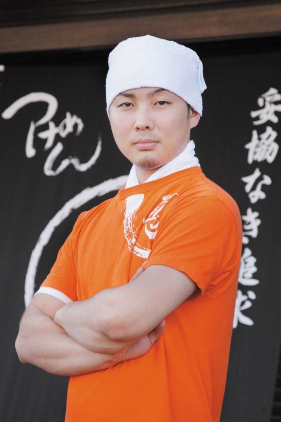 「つけ麺Shin」店主・音喜多孝志さん