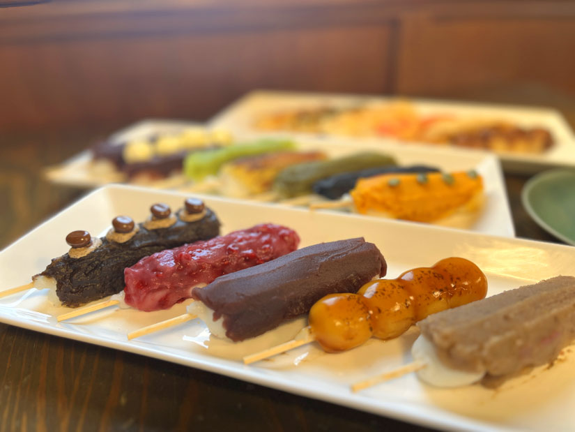 八十八だんご」11/7(金)オープン！約18種類の飯山産米100％で作る