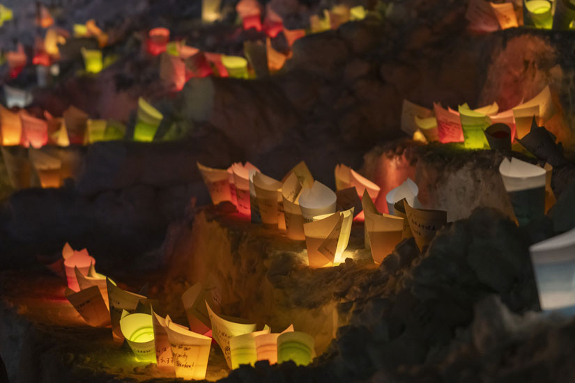 メッセージキャンドル60