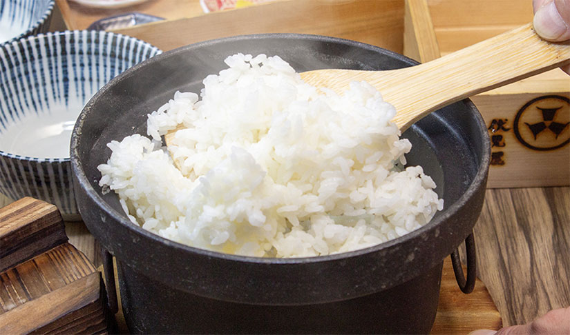 「釜炊きご飯」