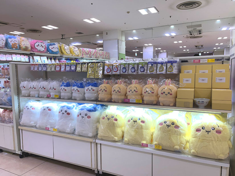 長野県長野市-ながの東急のちいかわイベント