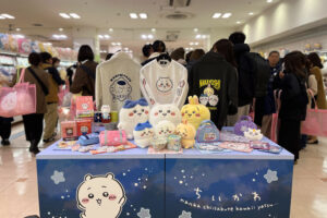 長野市のながの東急百貨店ちいかわイベント会場