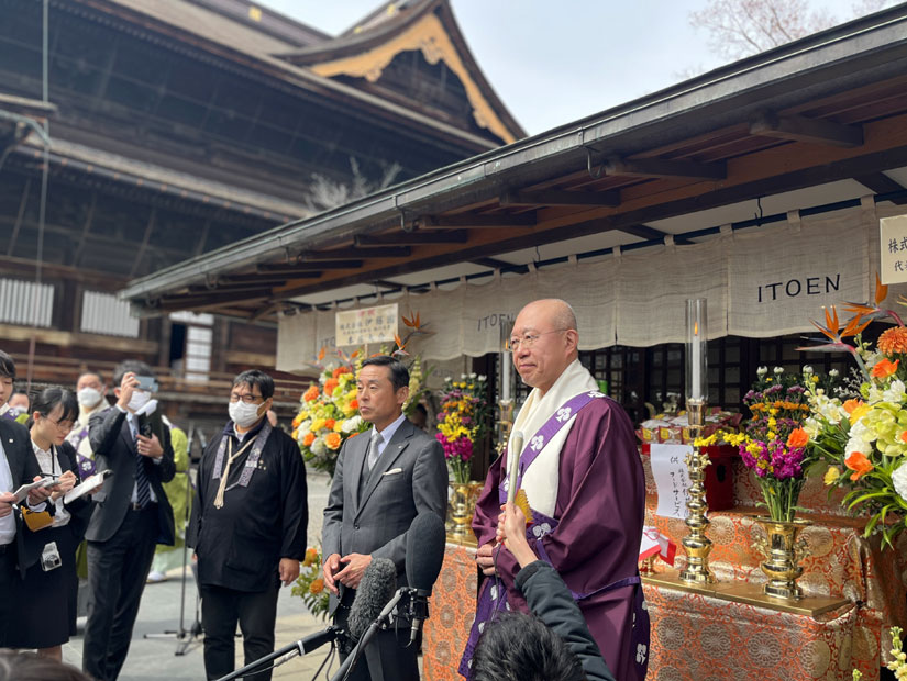茶寮伊藤園　善光寺店　法要