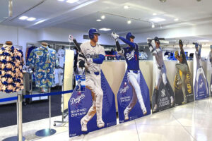 ながの東急イベント『日本人メジャーリーガー ミュージアム風ショップ』大谷選手