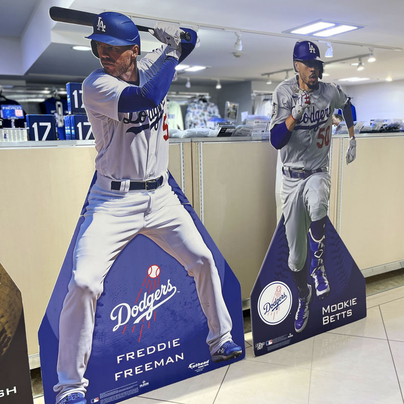 ながの東急イベント『日本人メジャーリーガー ミュージアム風ショップ』