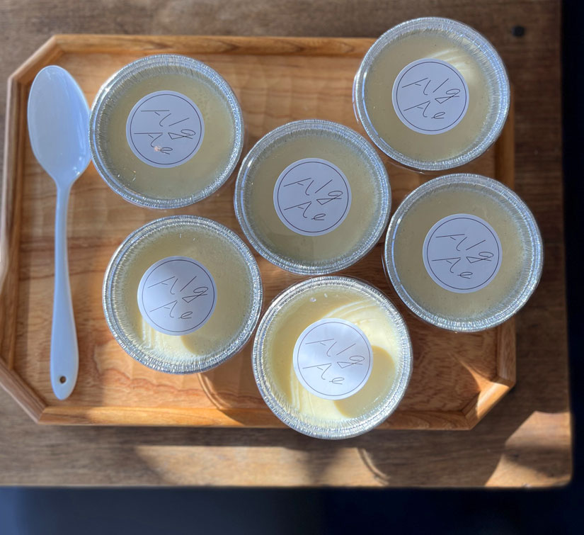 長野県茅野市スイーツカフェ「AlgAe（アルジー）」。駅直結「エイトピークス リビング」内