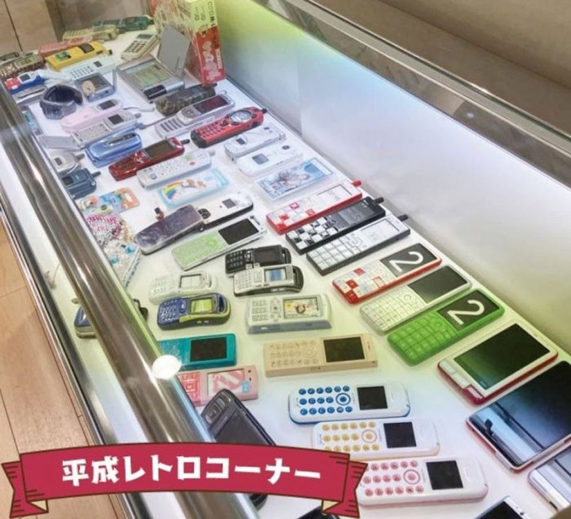 長野市-東急のGWイベント昭和レトロ展のケータイ