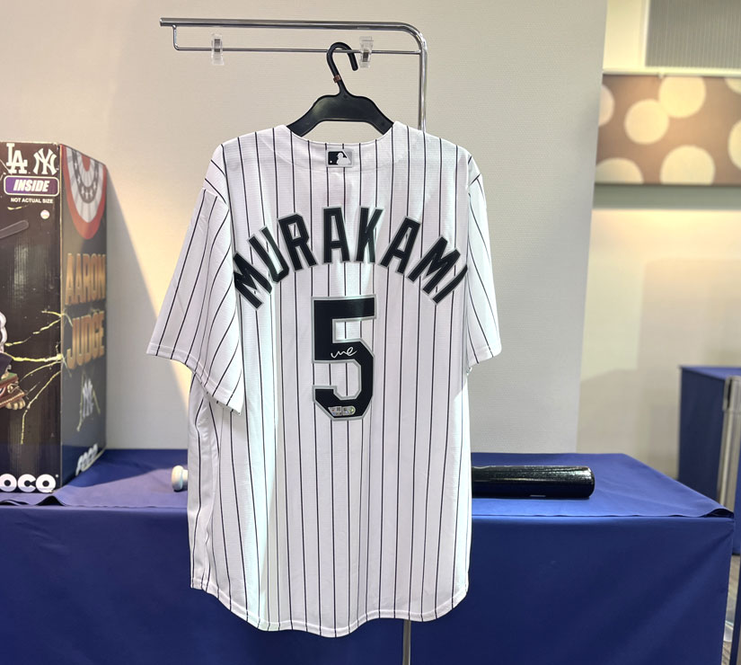 ながの東急イベント『日本人メジャーリーガー ミュージアム風ショップ』大谷選手、村上選手