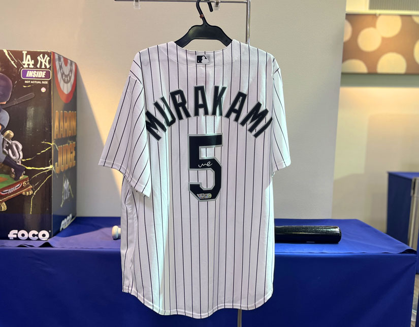 ながの東急イベント『日本人メジャーリーガー ミュージアム風ショップ』ホワイトソックス村上選手