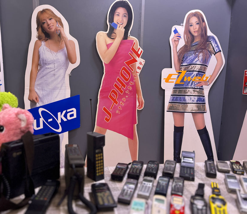 長野県長野市ながの東急百貨店『昭和平成レトロ展』イベント会場。平成レトロブーム火付け役山下メロ氏