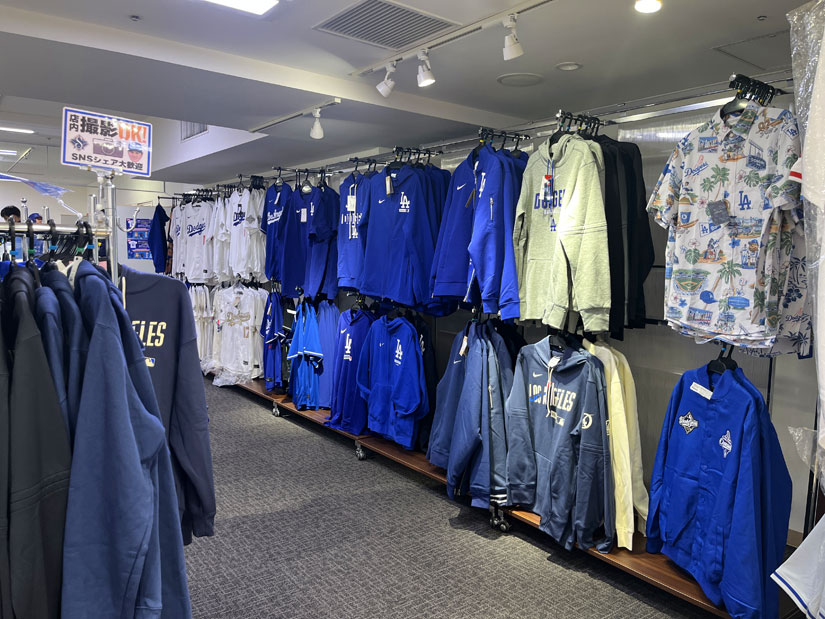 ながの東急イベント『日本人メジャーリーガー ミュージアム風ショップ』大谷選手