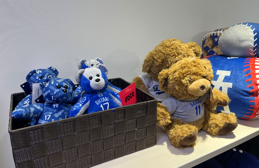 ながの東急イベント『日本人メジャーリーガー ミュージアム風ショップ』大谷選手、ベア