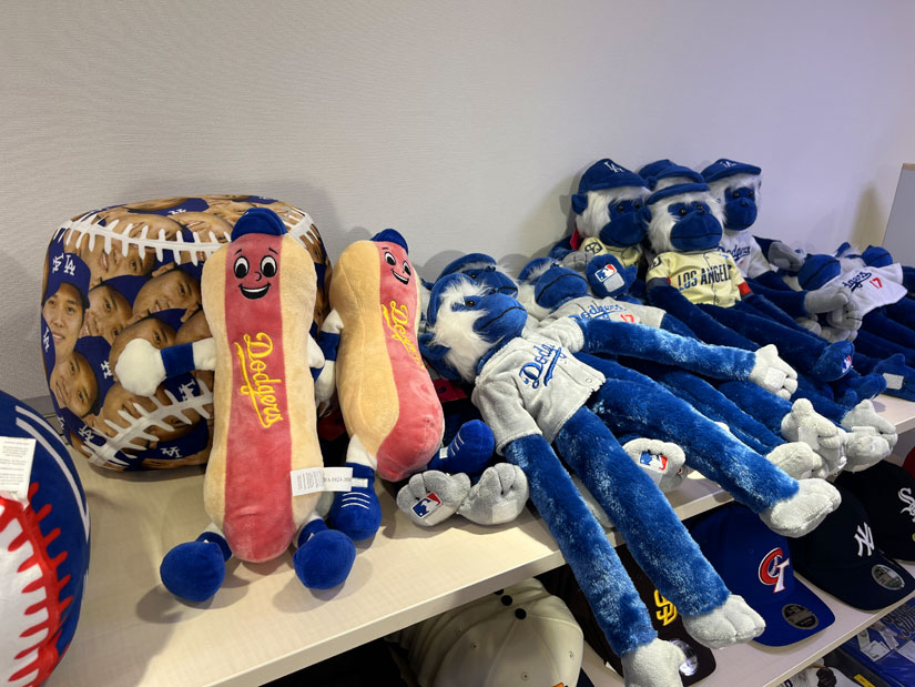 ながの東急イベント『日本人メジャーリーガー ミュージアム風ショップ』大谷選手、ラリーモンキー