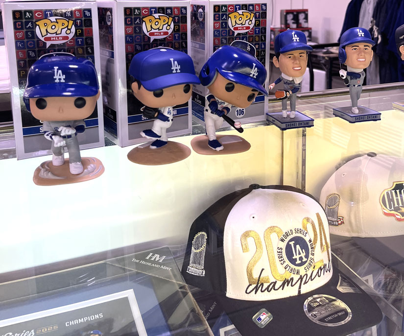 ながの東急イベント『日本人メジャーリーガー ミュージアム風ショップ』大谷選手