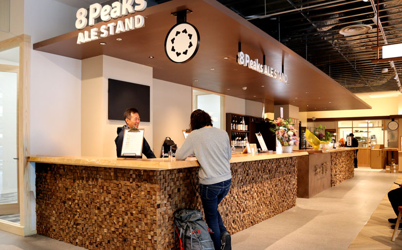 長野県茅野市の茅野駅ベルビア「8Peaks living（エイトピークス リビング）」エイトピークス　ビールスタンド