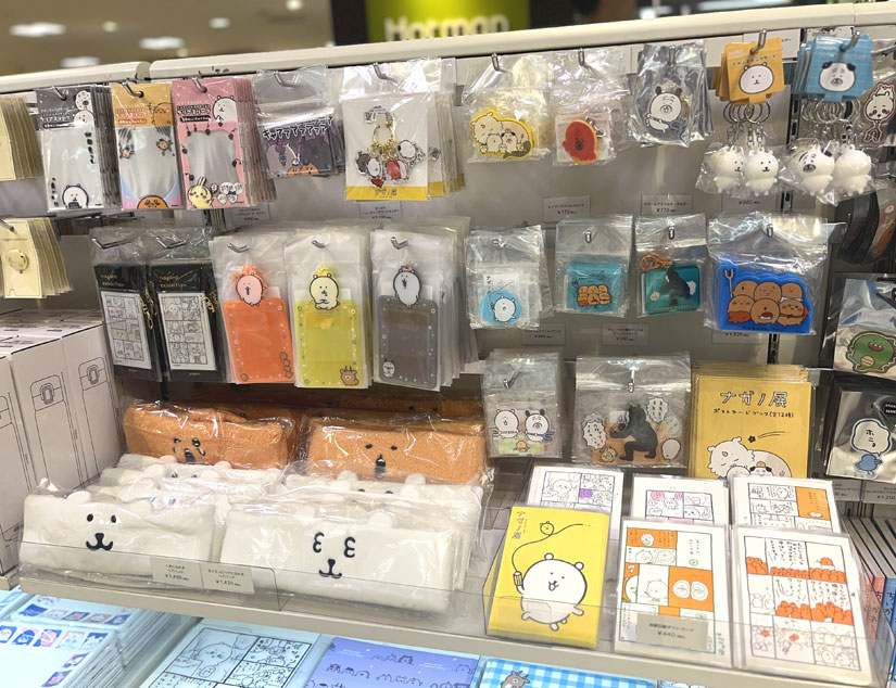 長野市ながの東急百貨店『ナガノマーケット POP UP SHOP』イベント会場。ちいかわなど