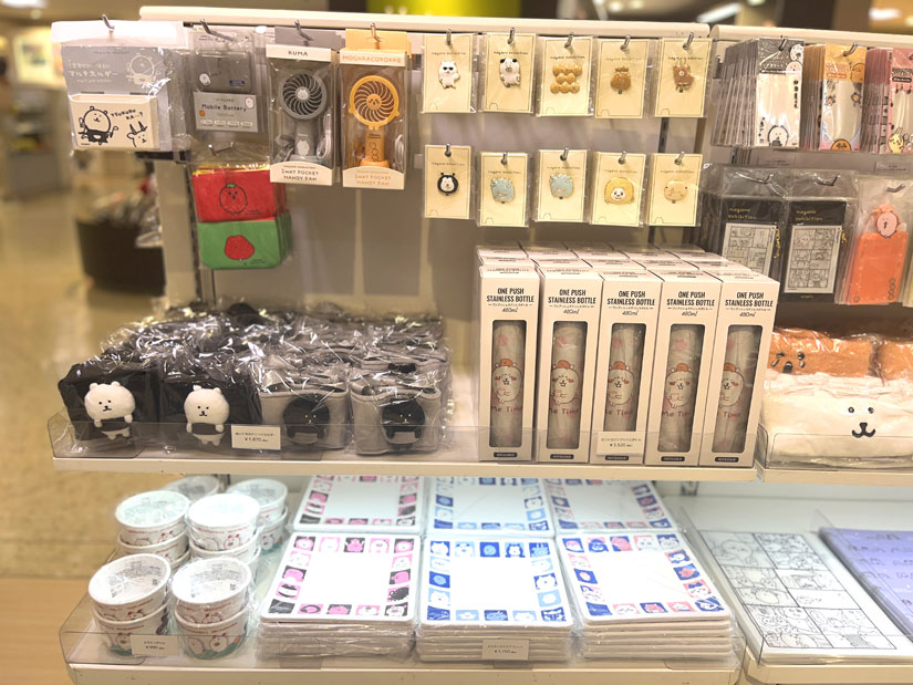 長野市ながの東急百貨店『ナガノマーケット POP UP SHOP』イベント会場。ちいかわなど