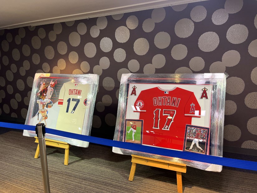 ながの東急イベント『日本人メジャーリーガー ミュージアム風ショップ』大谷選手