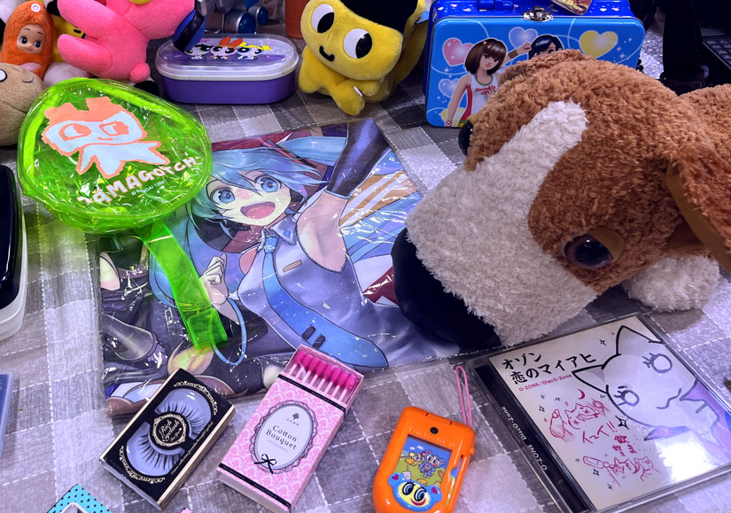 長野県長野市ながの東急百貨店『昭和平成レトロ展』イベント会場。平成レトロブーム火付け役山下メロ氏