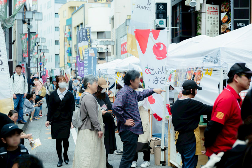 長野県松本市駅前マルマルシェイベント