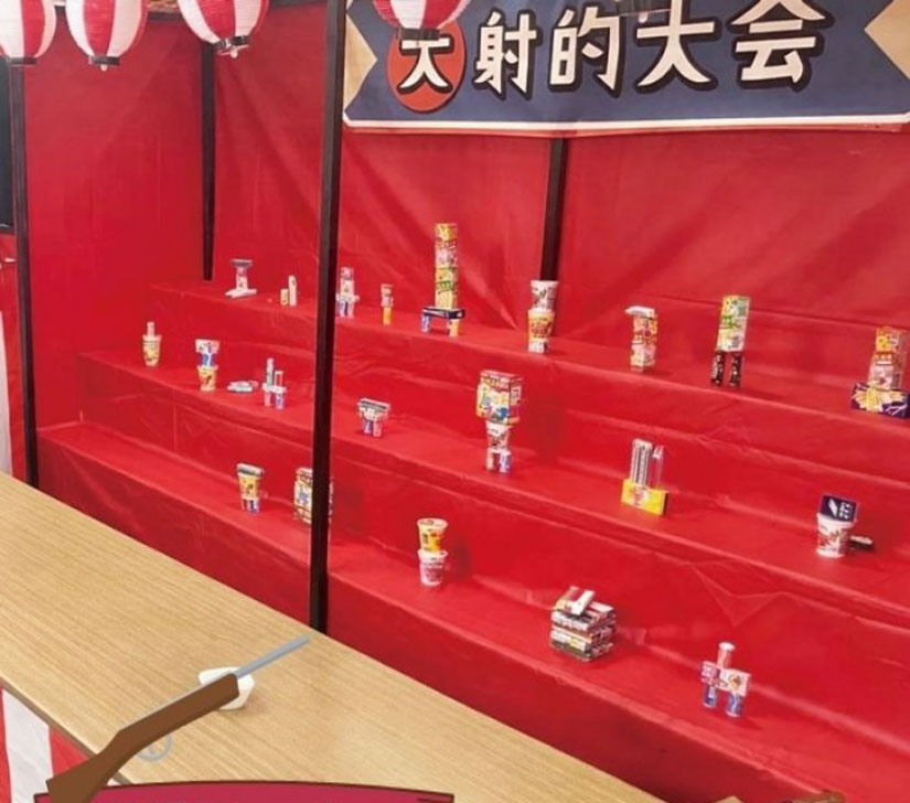 長野市-東急のGWイベント昭和レトロ展の縁日