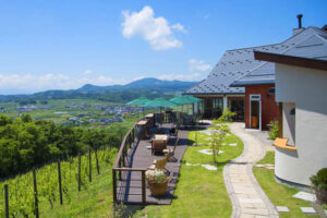 長野県サンクゼール・ワイナリーのレストラン