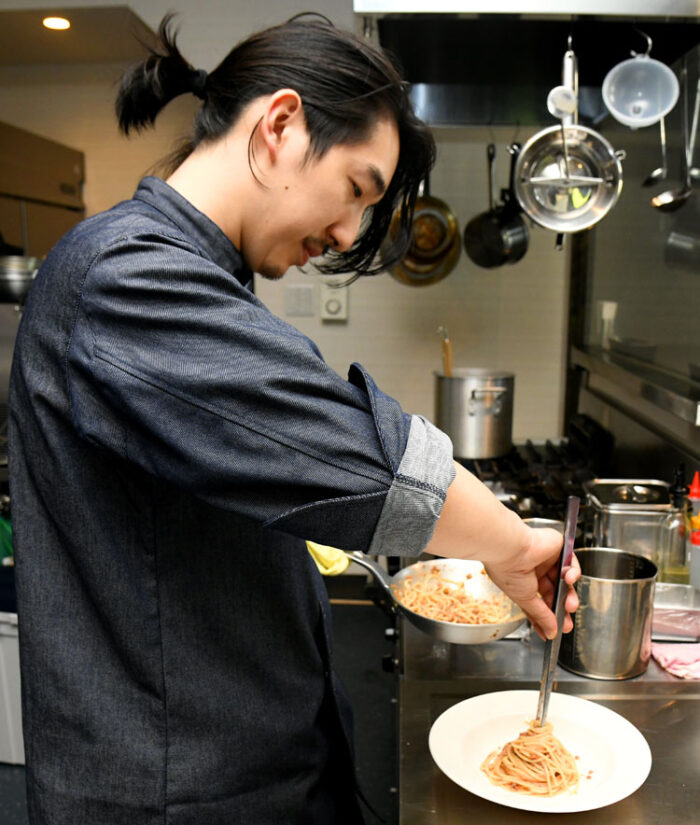 長野県松本市イタリアン-トラットリア イスパンデーレの店主