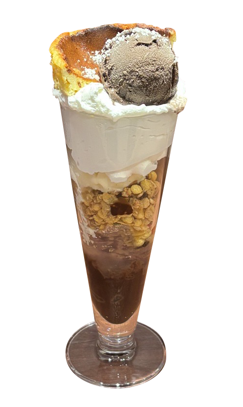 バスクチーズケーキ トールパフェ