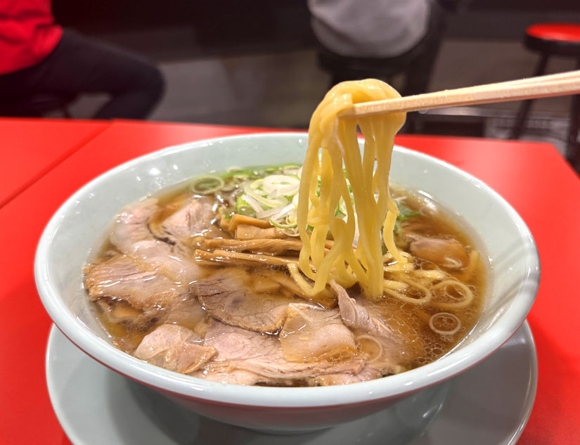 長野県小諸市のラーメン店「旭日堂」朝ラー