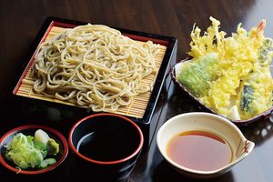 道の駅信州新町の人気そば屋-しば信-安くて旨いそば