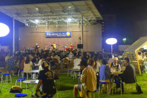 長野市ナイトイベント月夜のガーデン
